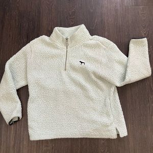 light blue PINK (victoria’s secret) sherpa